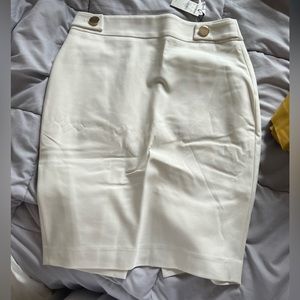 Express white pencil skirt